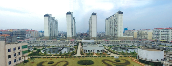 江西最大污水處理廠——南昌朝陽污水處理廠二期工程（省、市優(yōu)良工程，獲滕王閣杯）